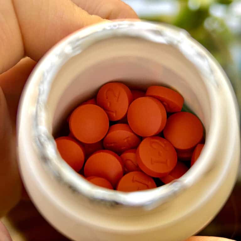 bottle of motrin.