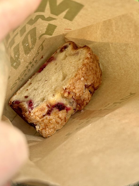 cranberry bread.