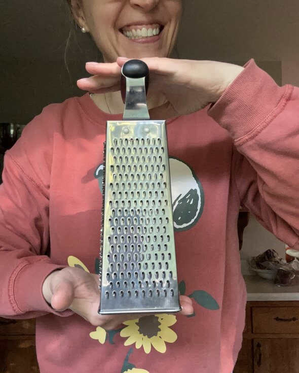 box grater.