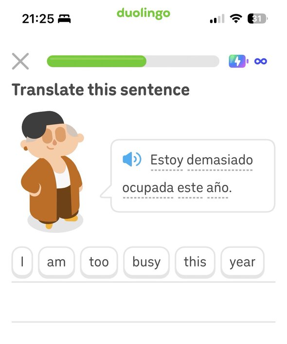 duolingo screenshot.