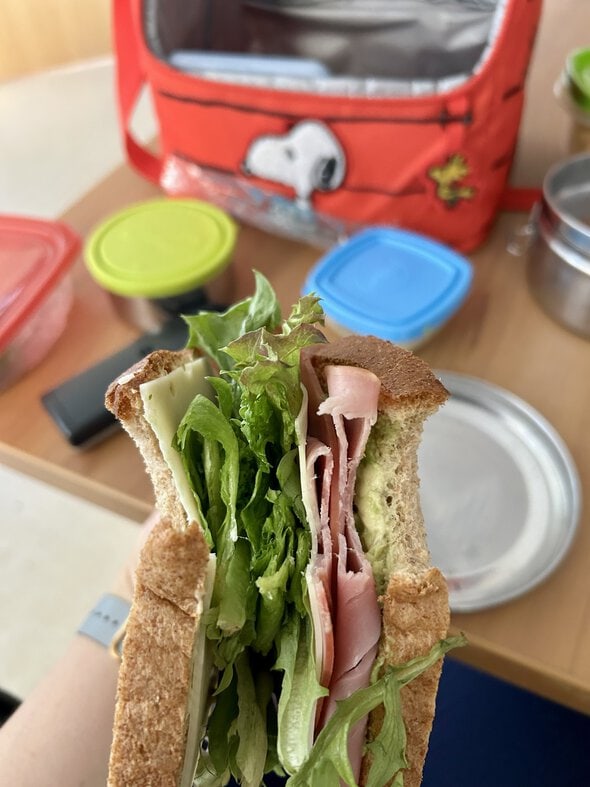 ham sandwich.
