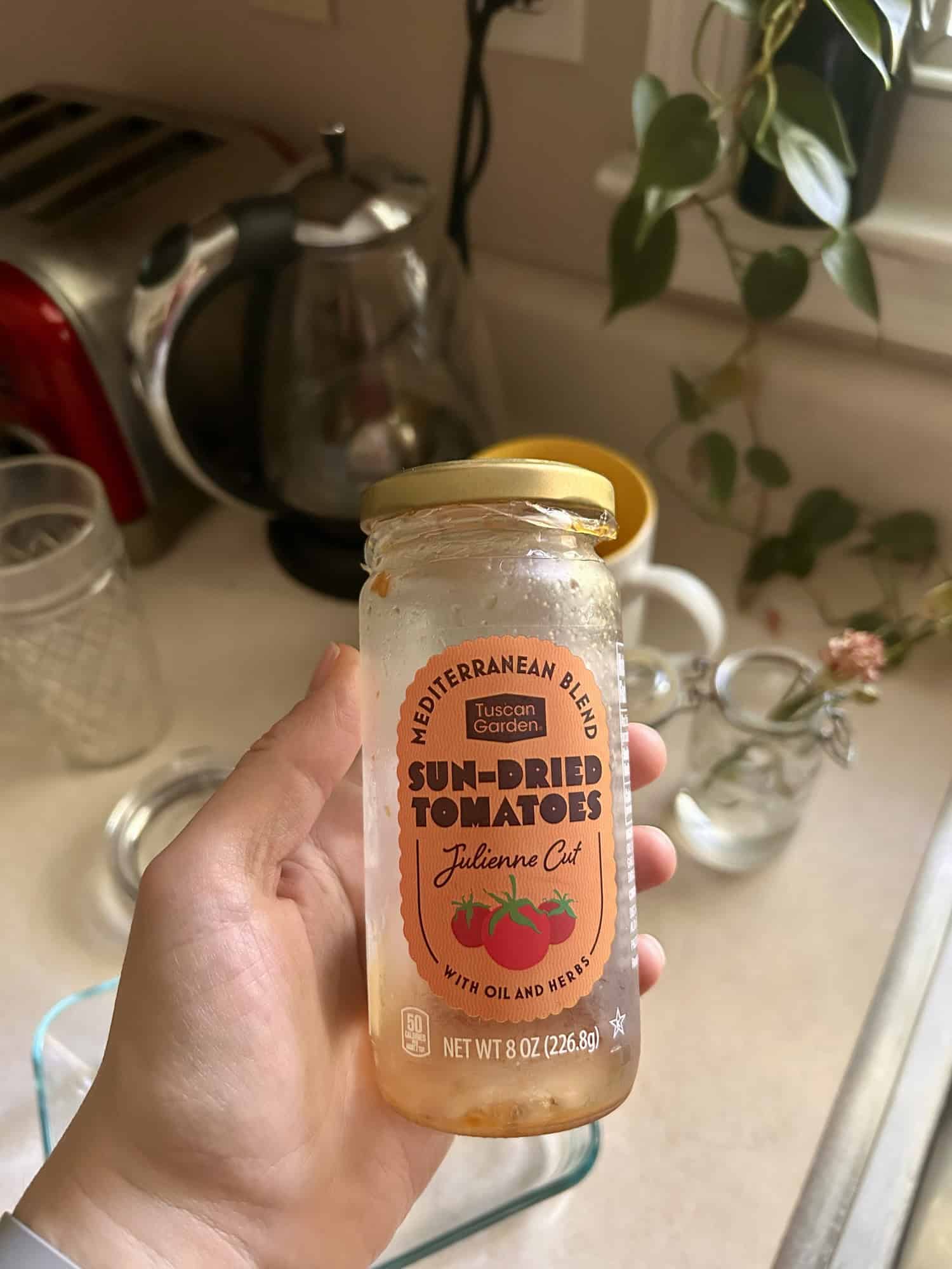sun dried tomato oil.