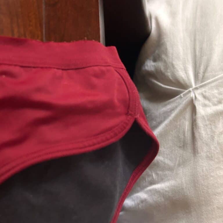 red undies.
