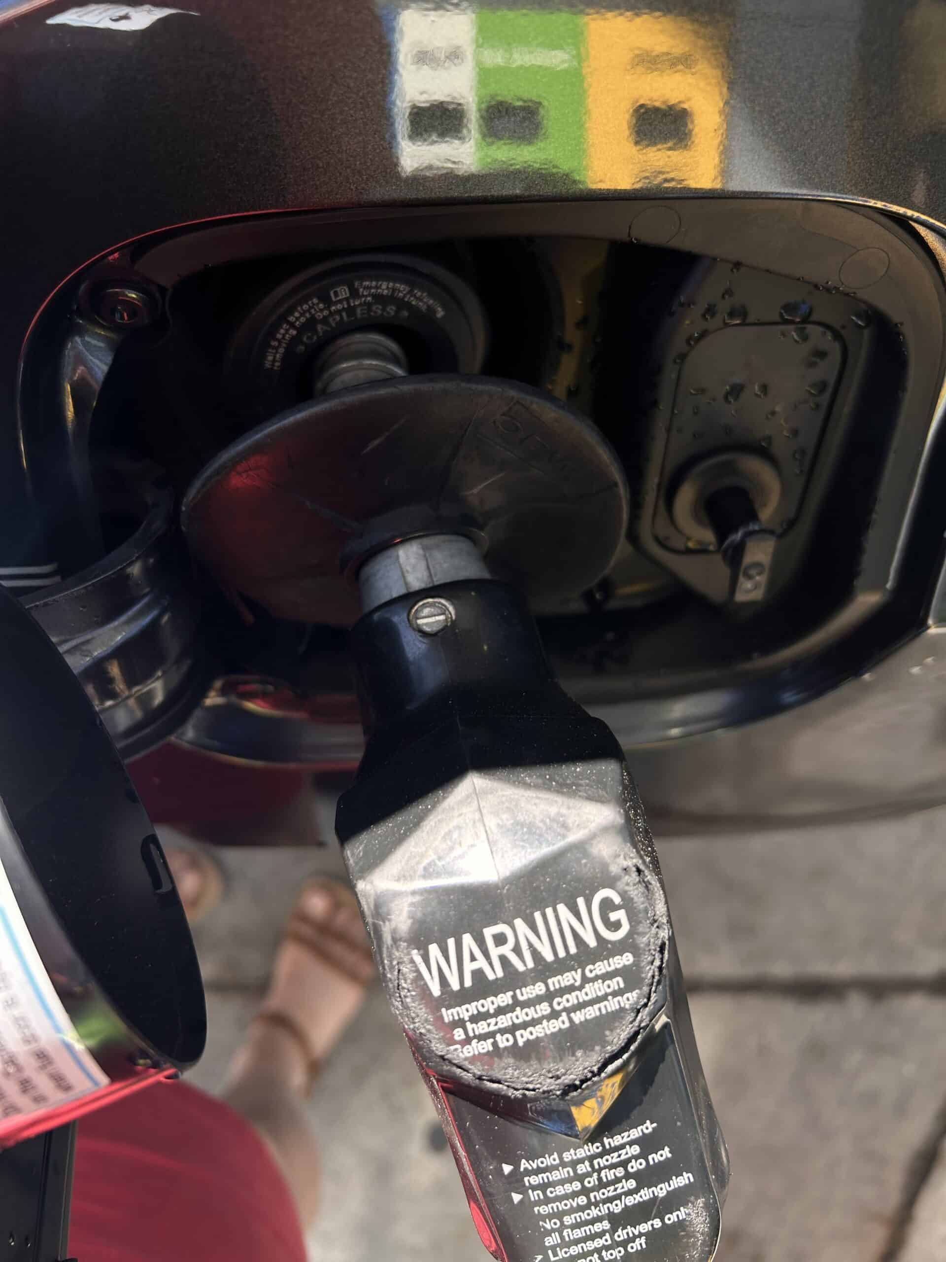 gas tank.