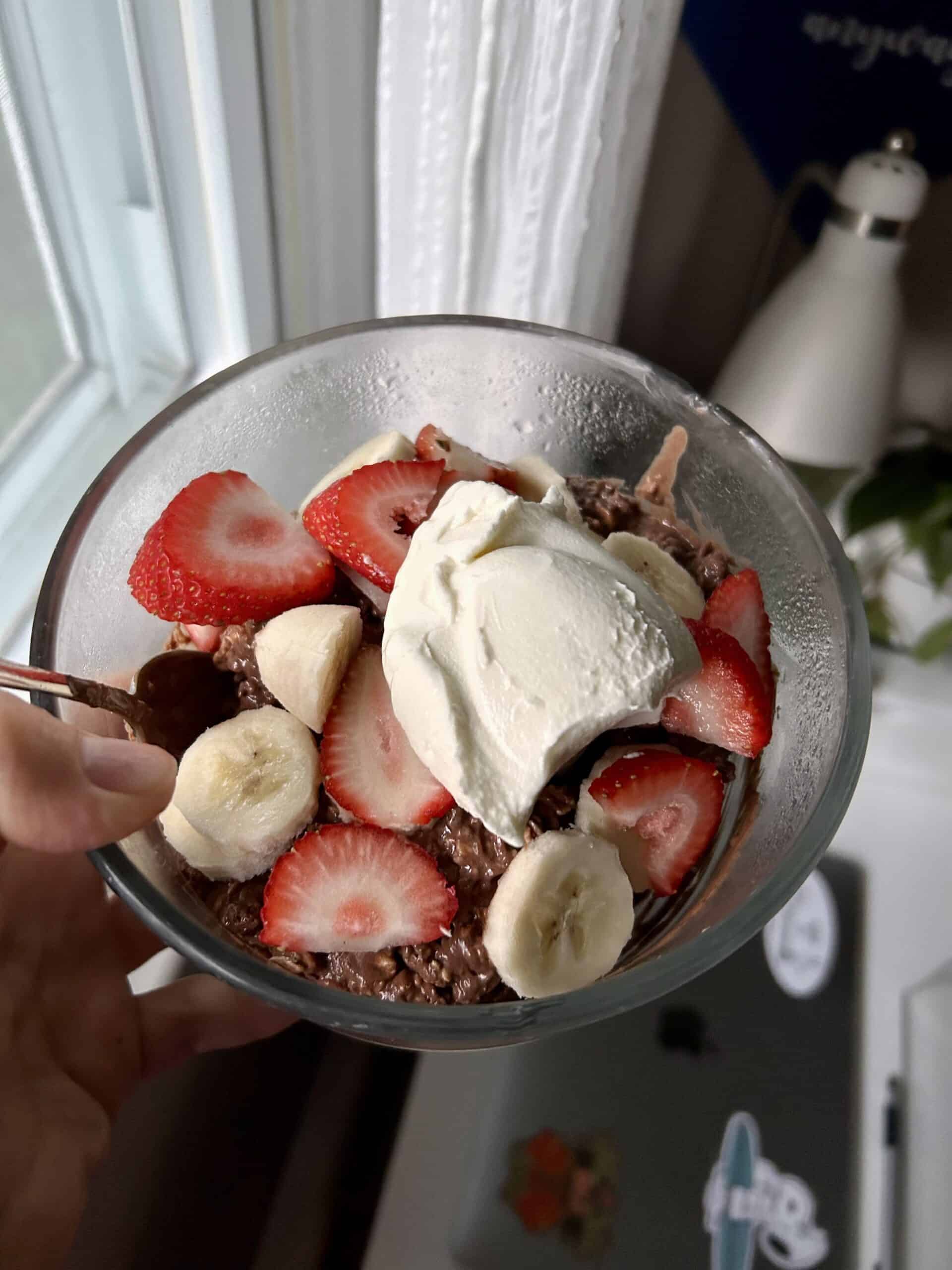 overnight oats.