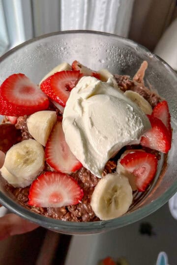 overnight oats.
