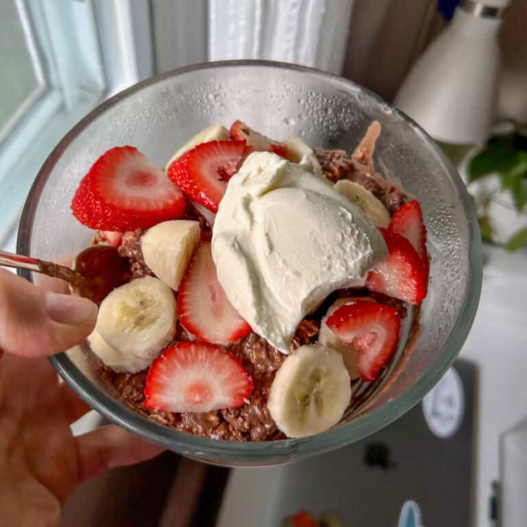 overnight oats.