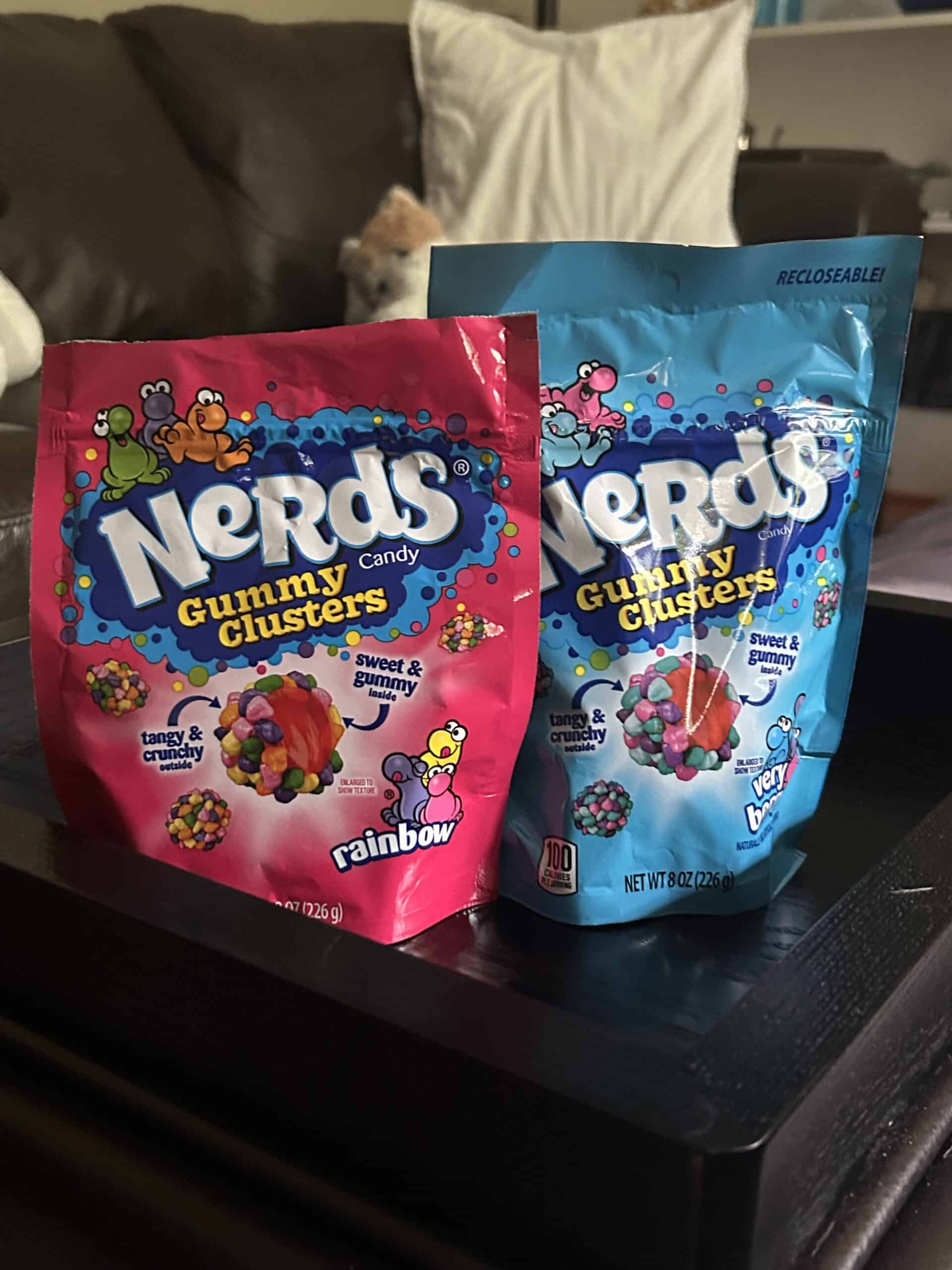 two bags of nerds.
