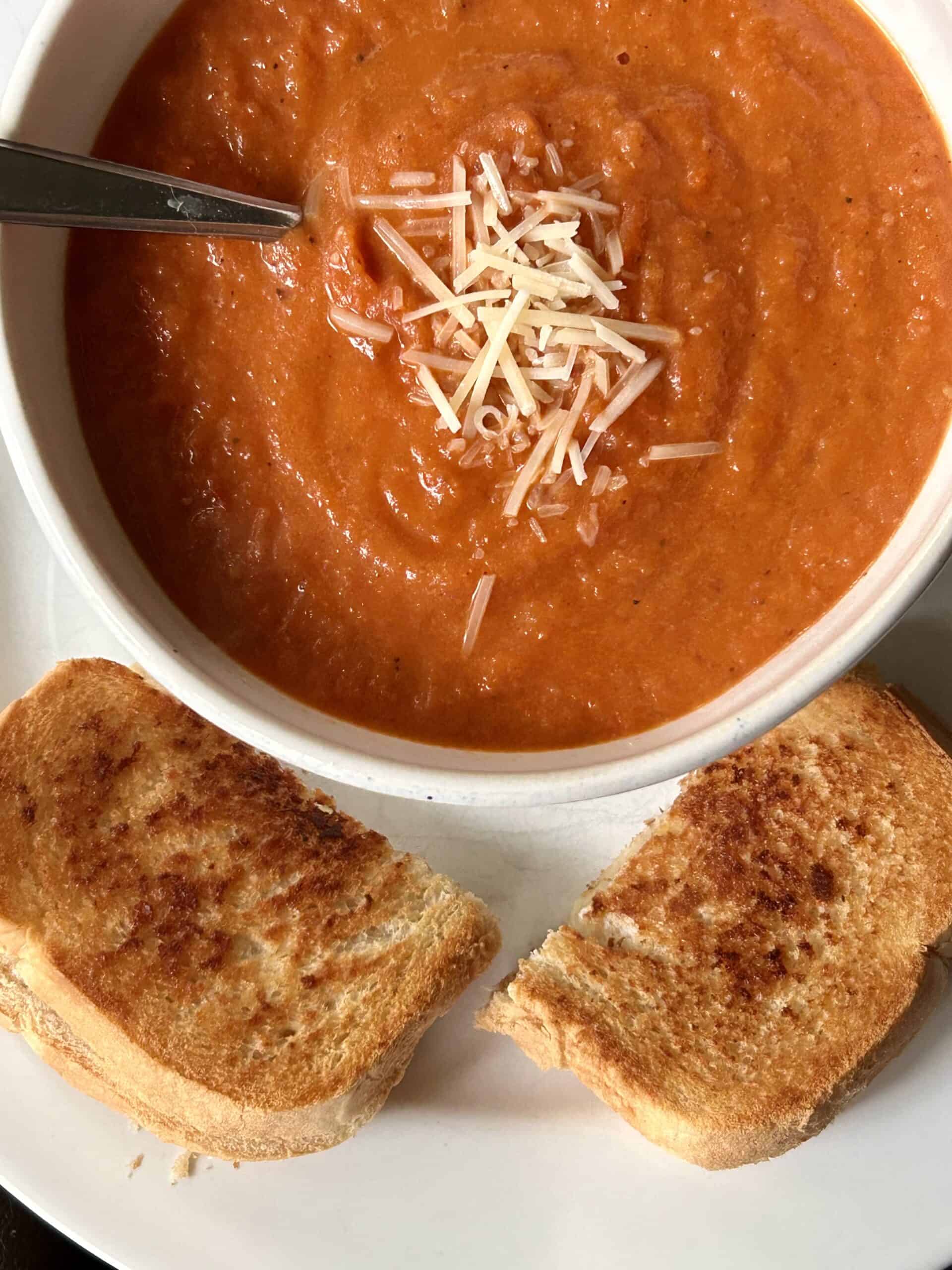 soup and sandwich.