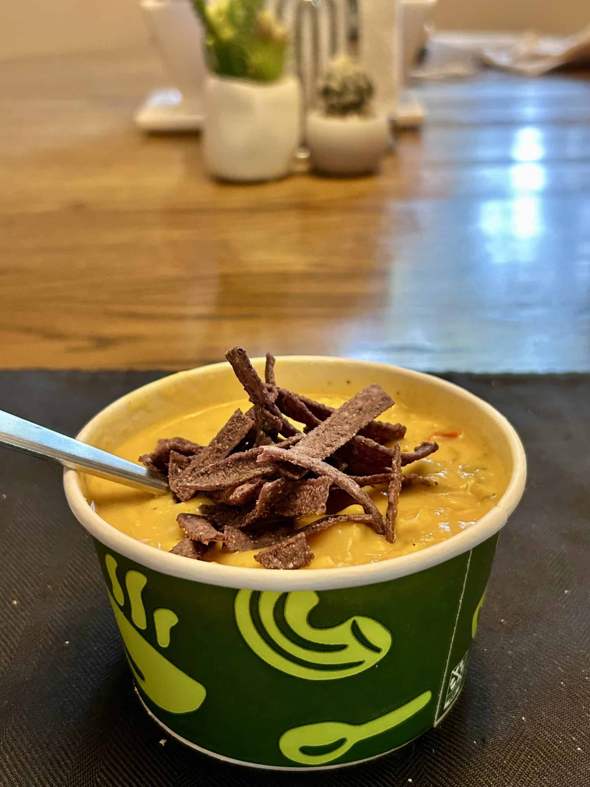 mexican corn soup.
