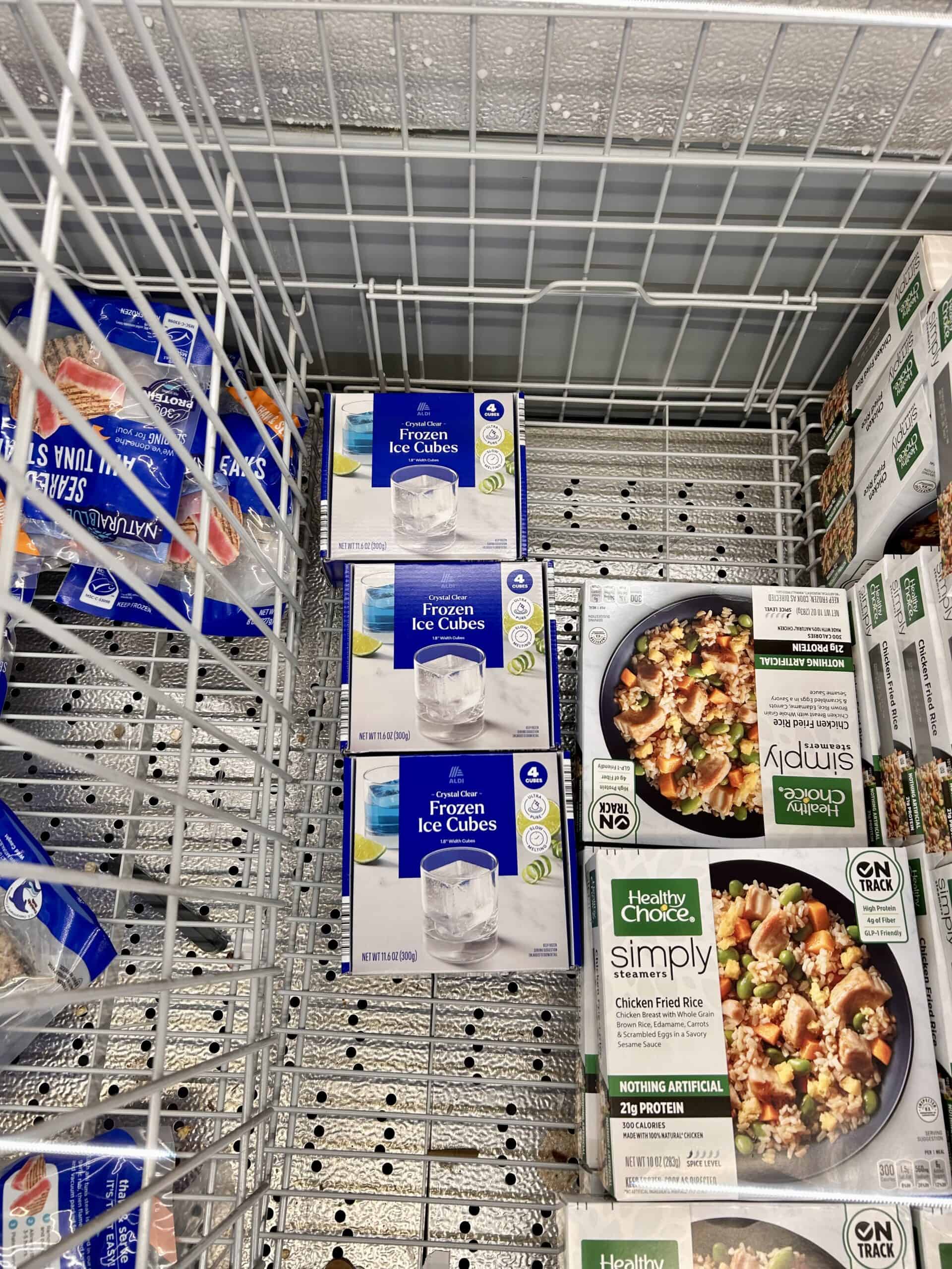 aldi ice cubes.