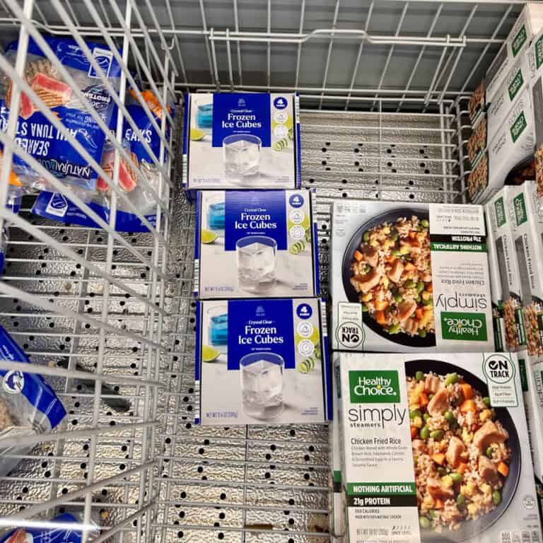Aldi ice cubes.