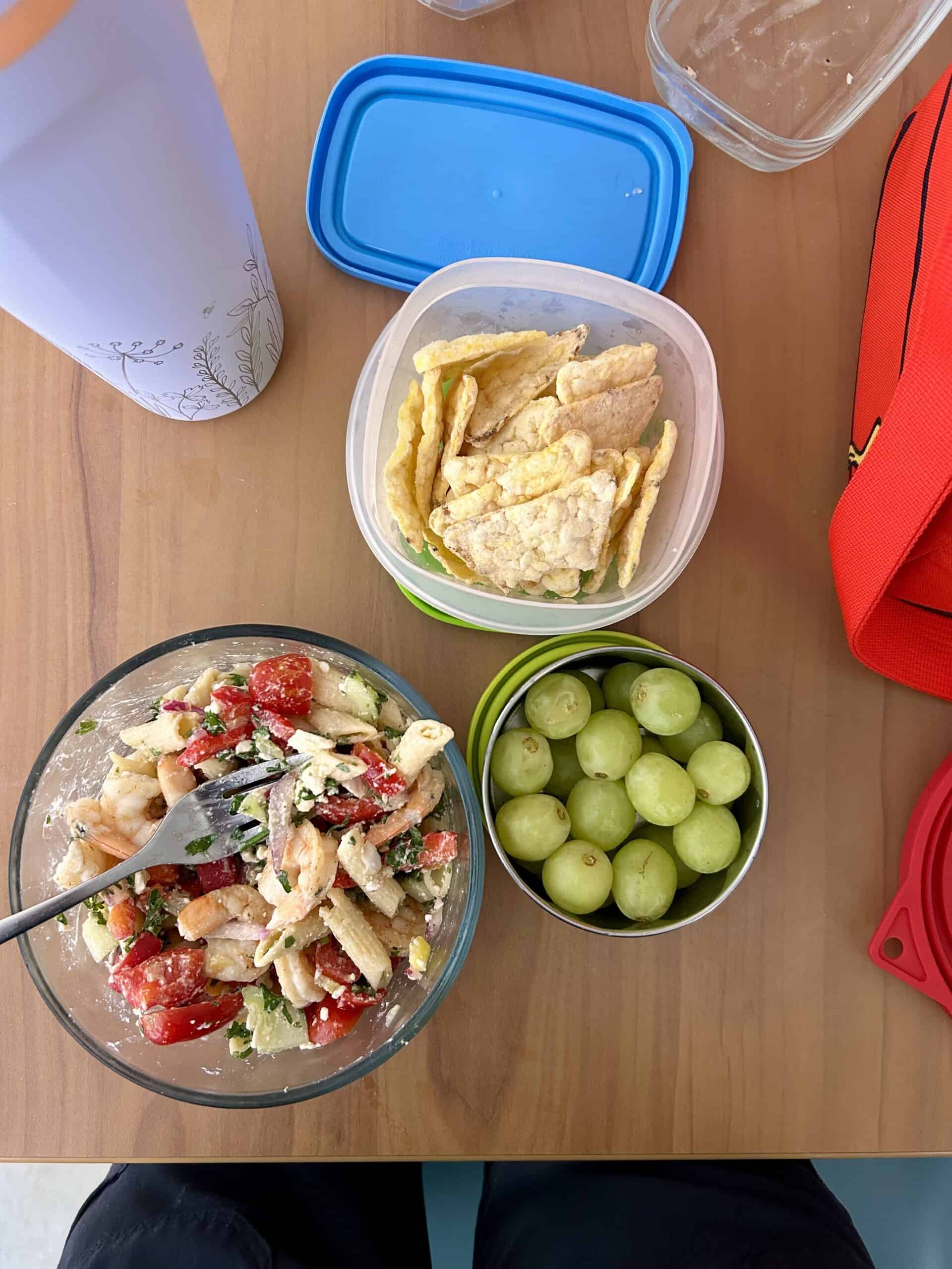 packed lunch.