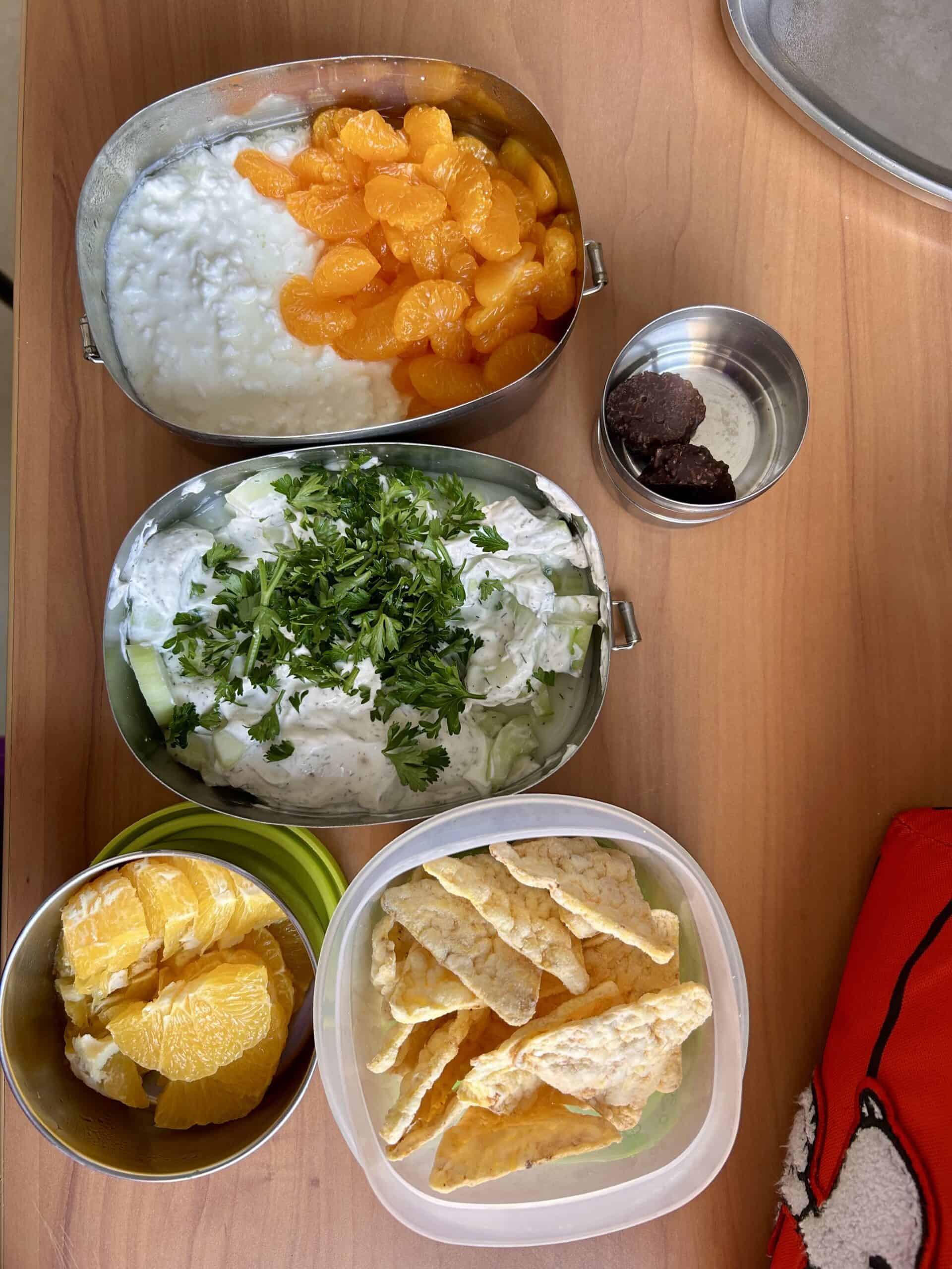 packed lunch.