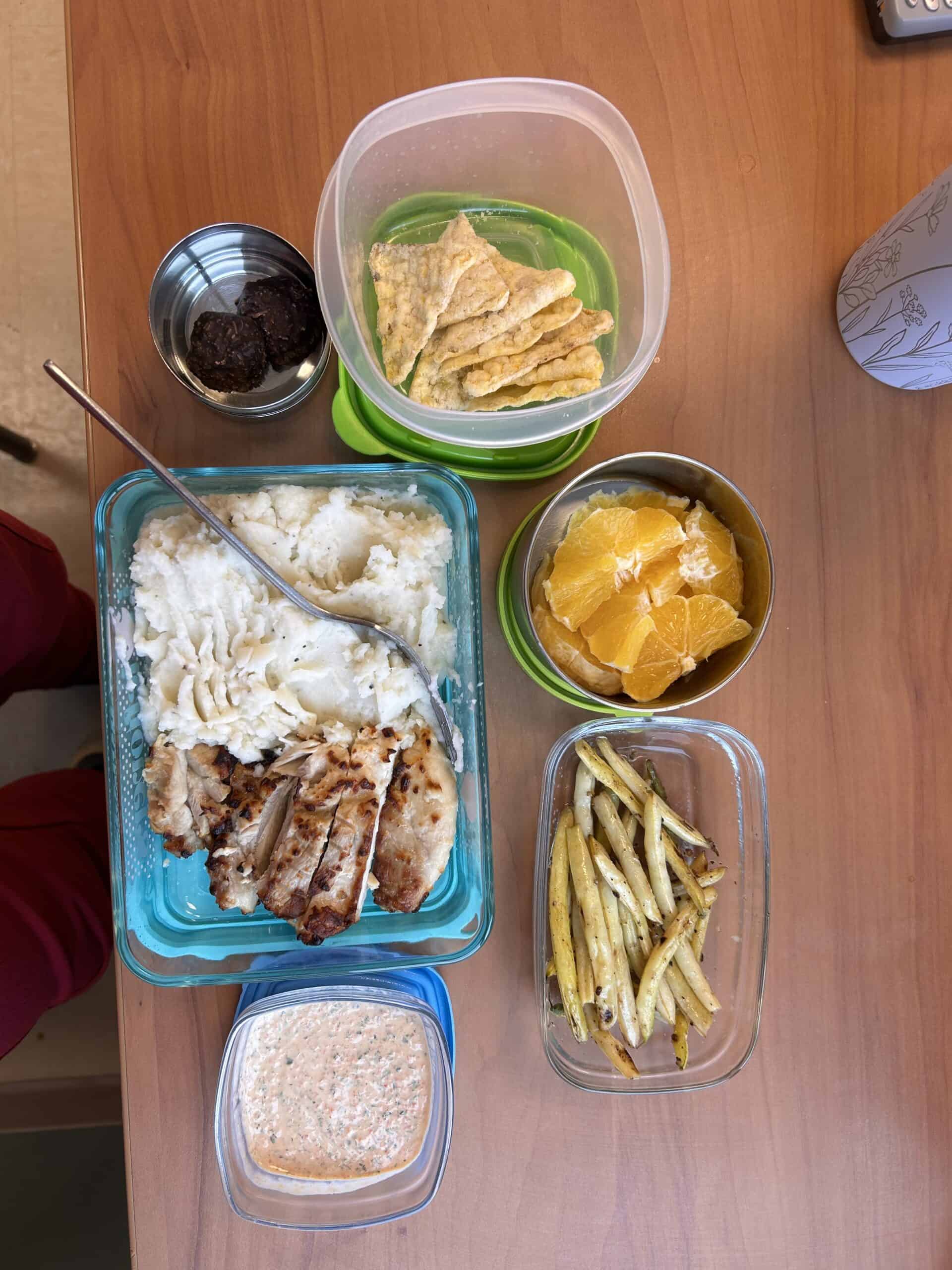 packed lunch.