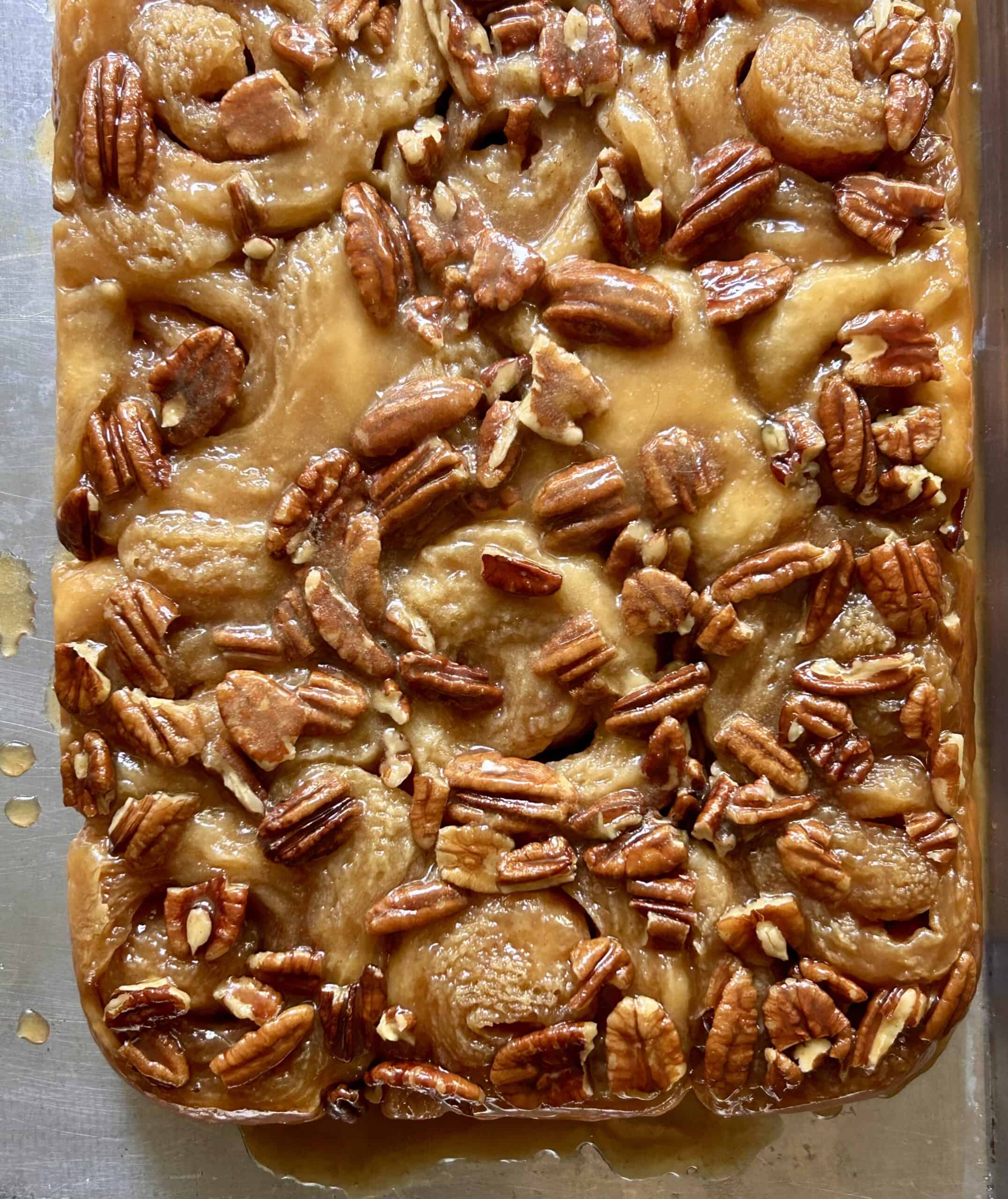 sticky buns.