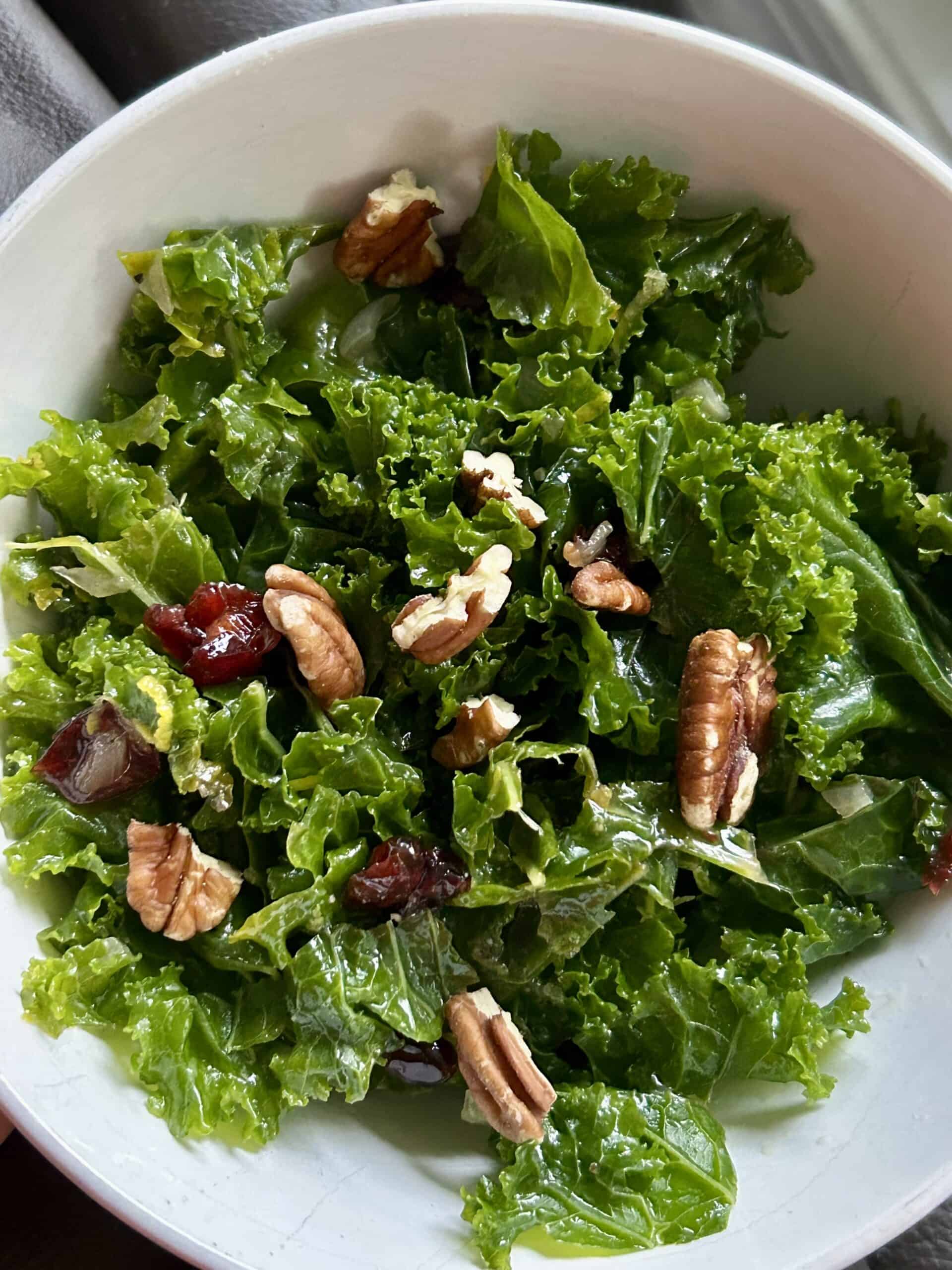 kale salad.