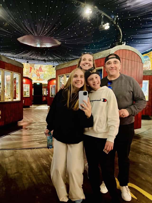3. Our family at Prater amusement park