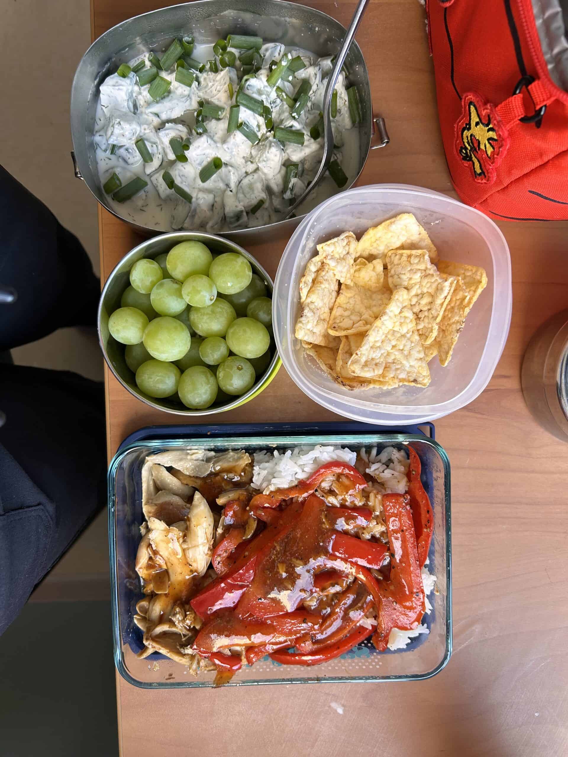 packed lunch.