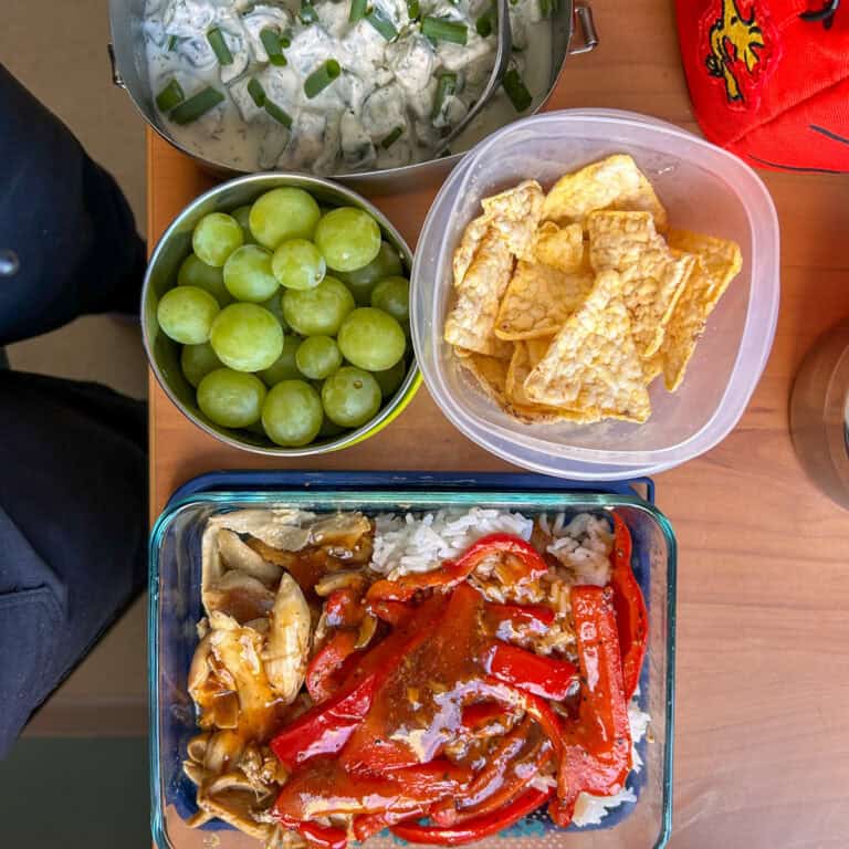 packed lunch.