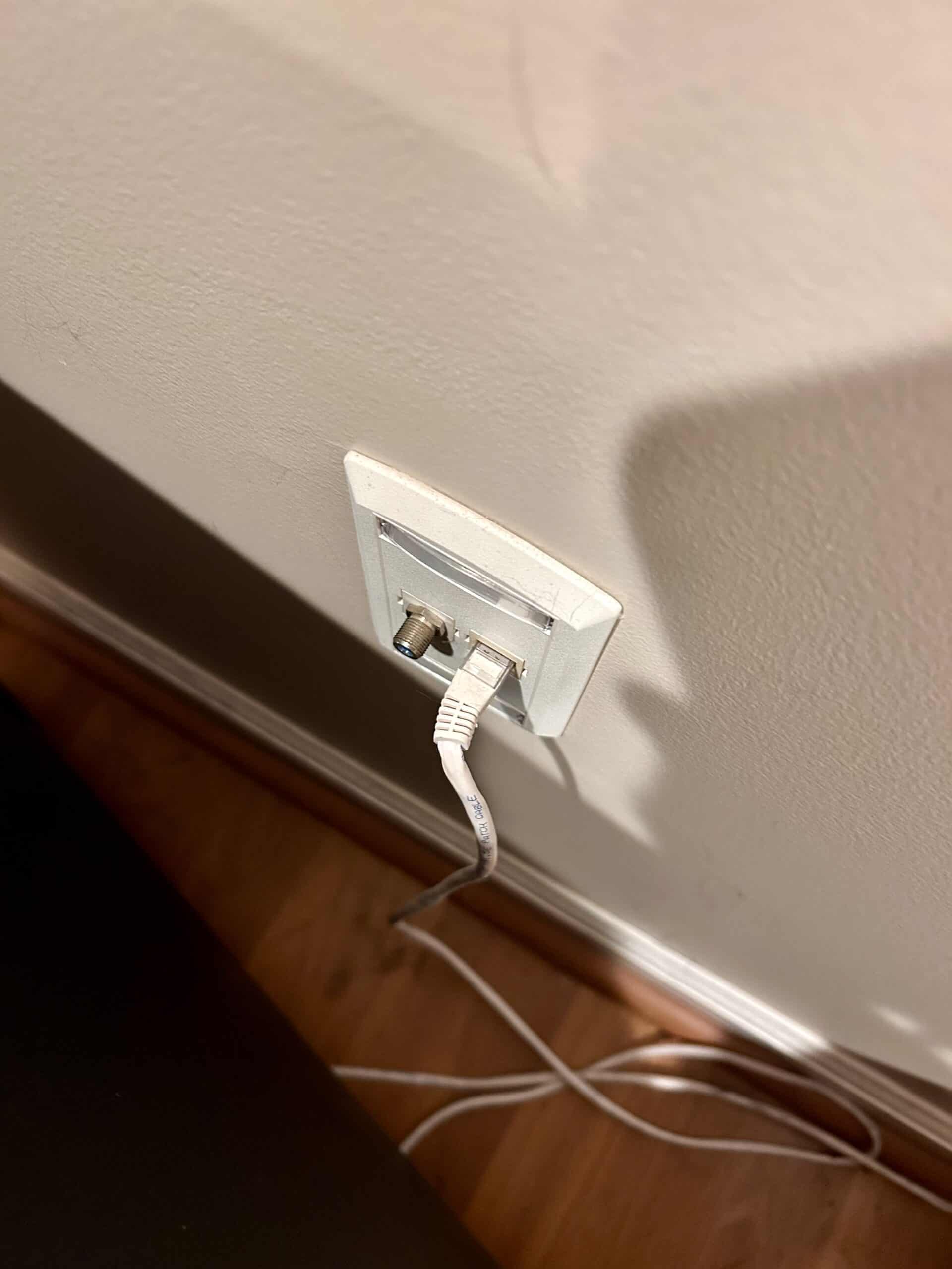 ethernet cable.