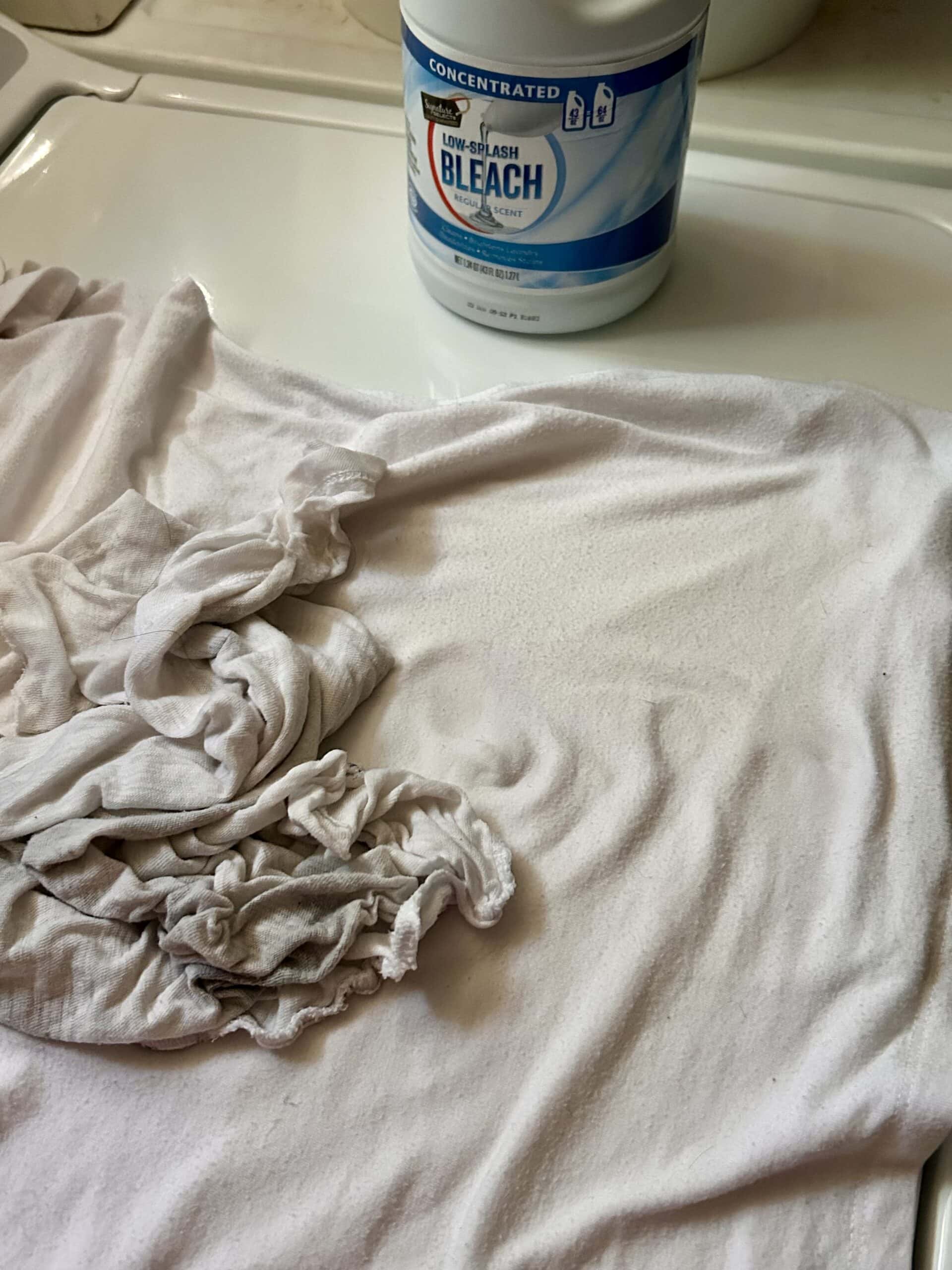 white shirt.