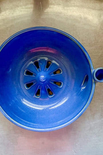 blue berry bowl.