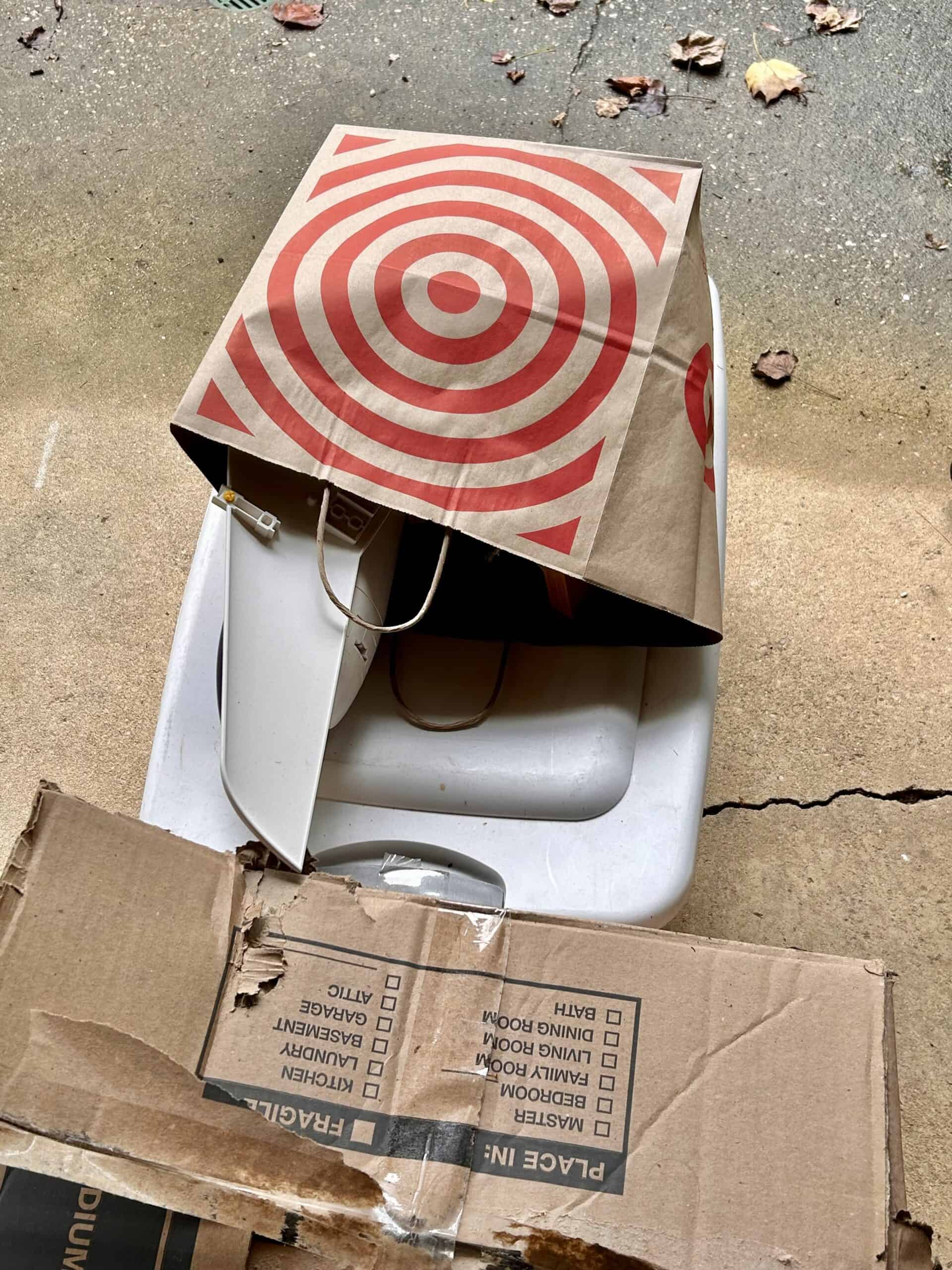give away boxes.