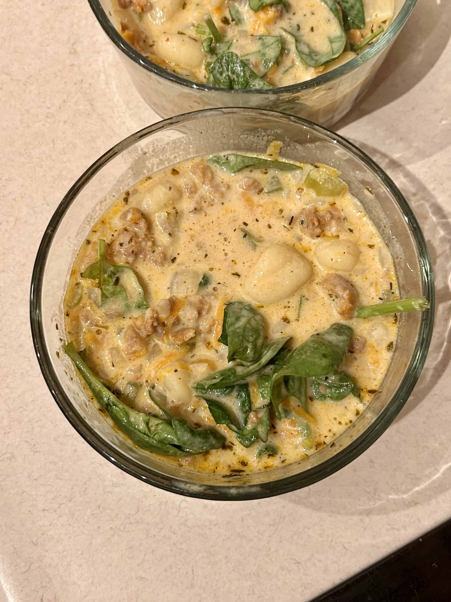 gnocchi soup.