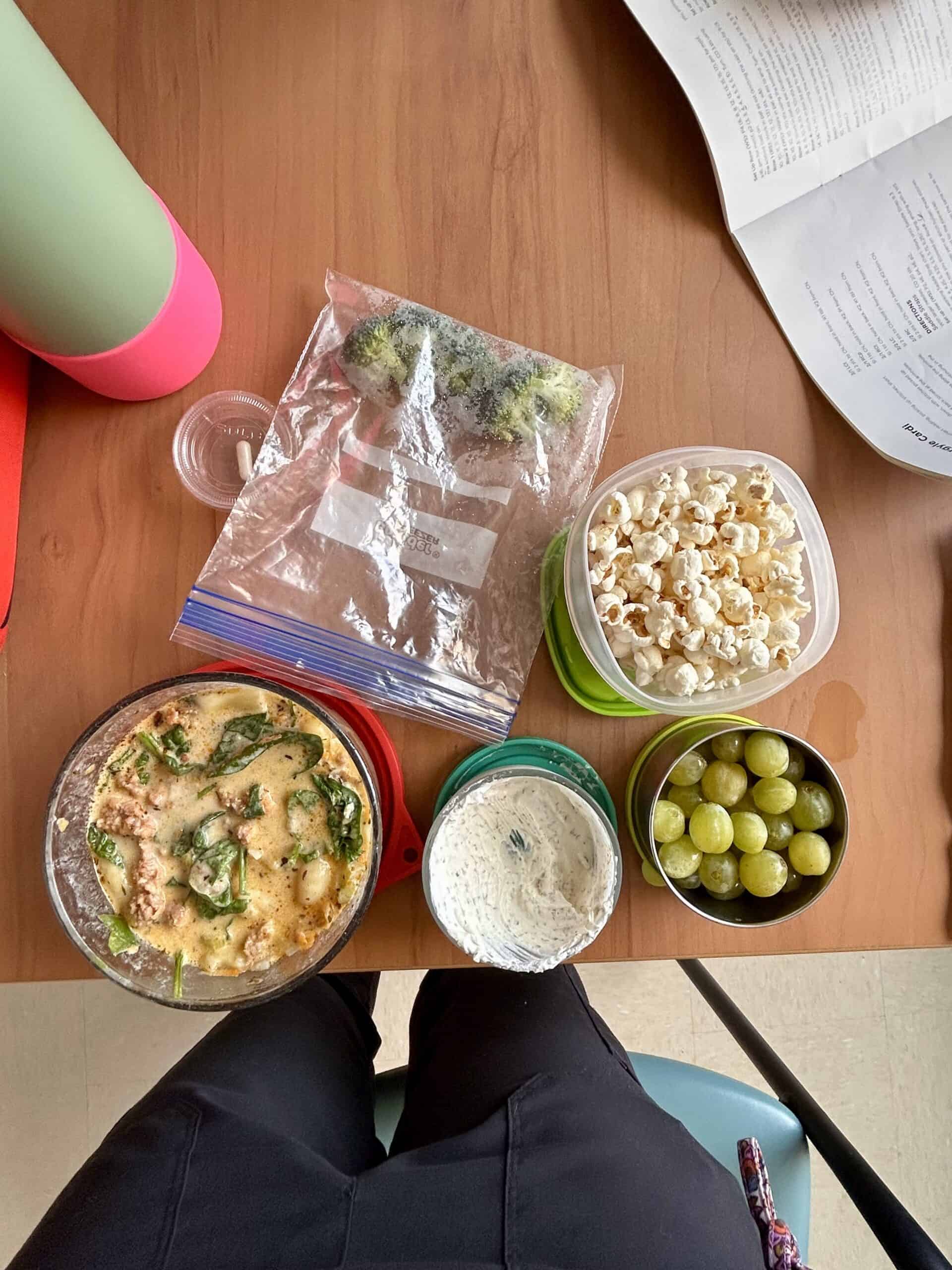 packed lunch.