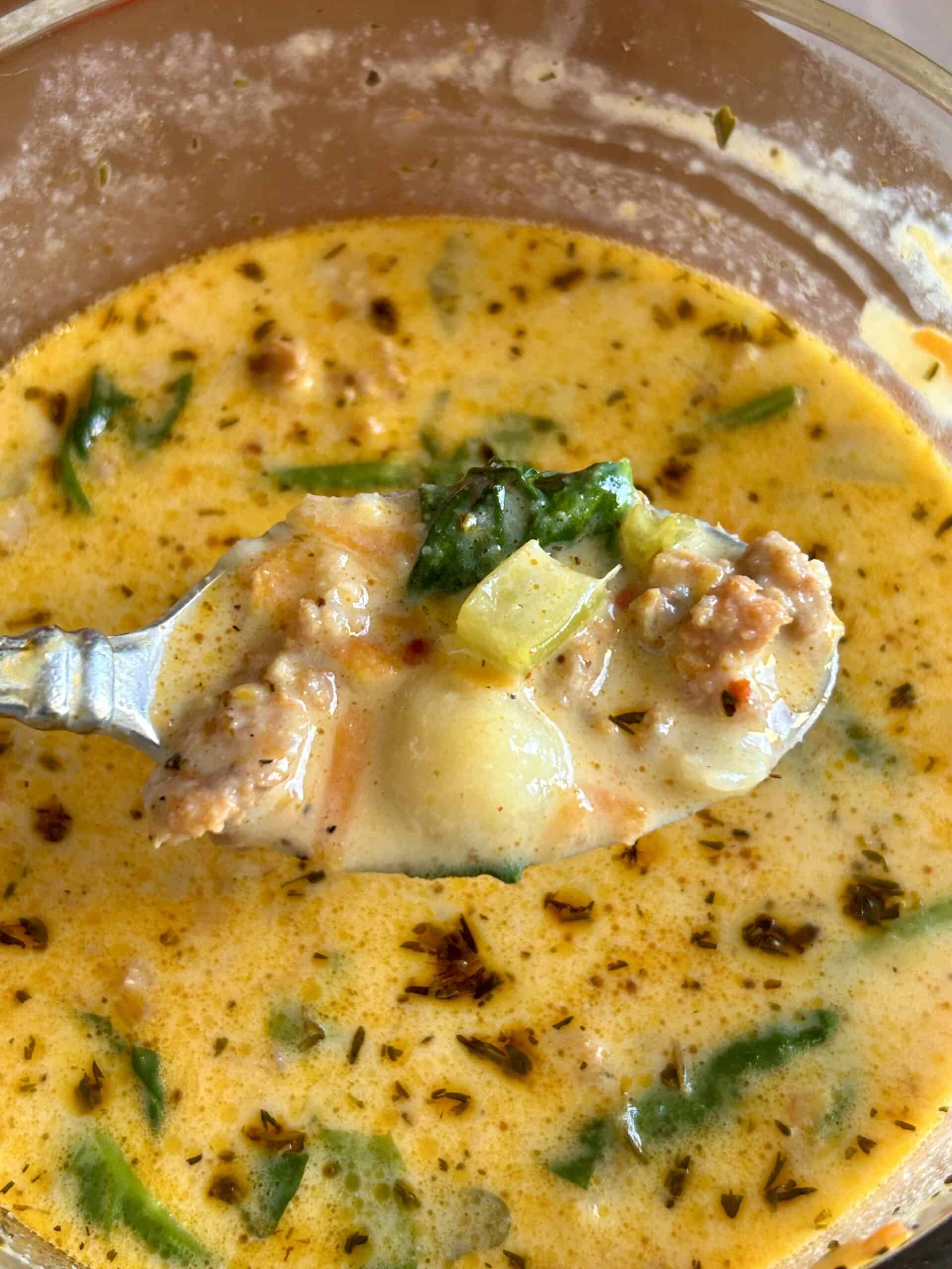 sausage gnocchi soup.