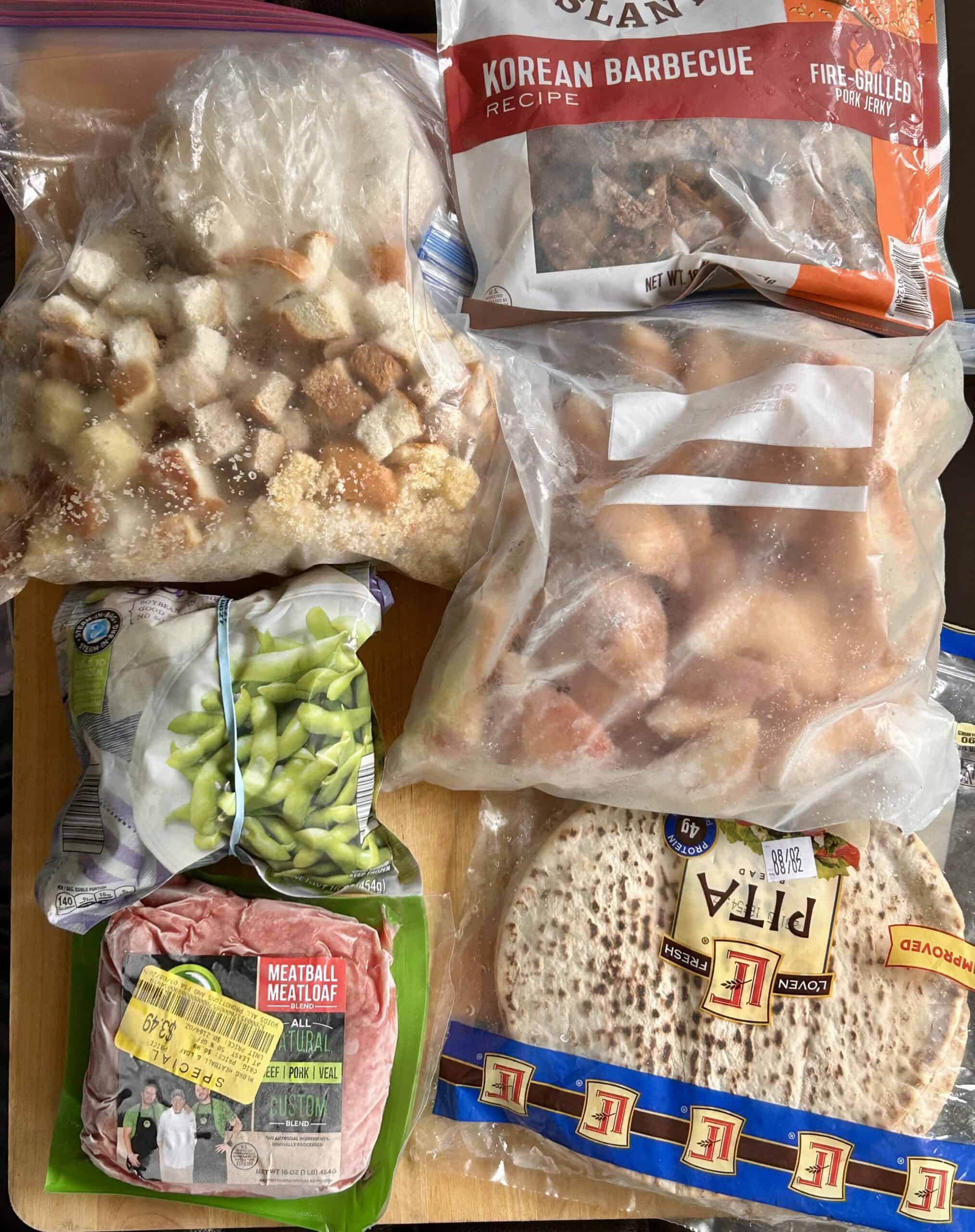 freezer challenge foods.