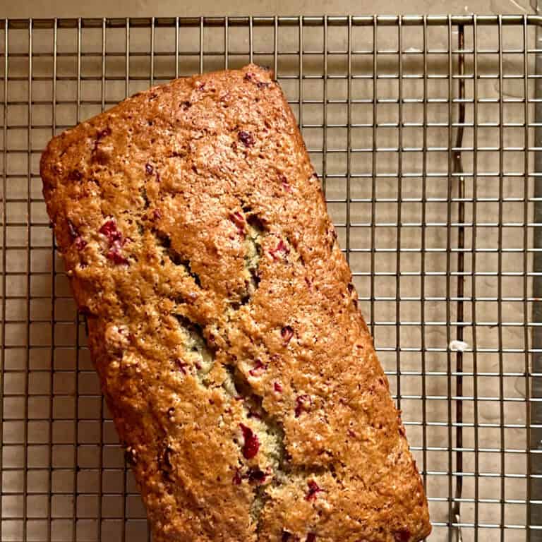 cranberry bread.
