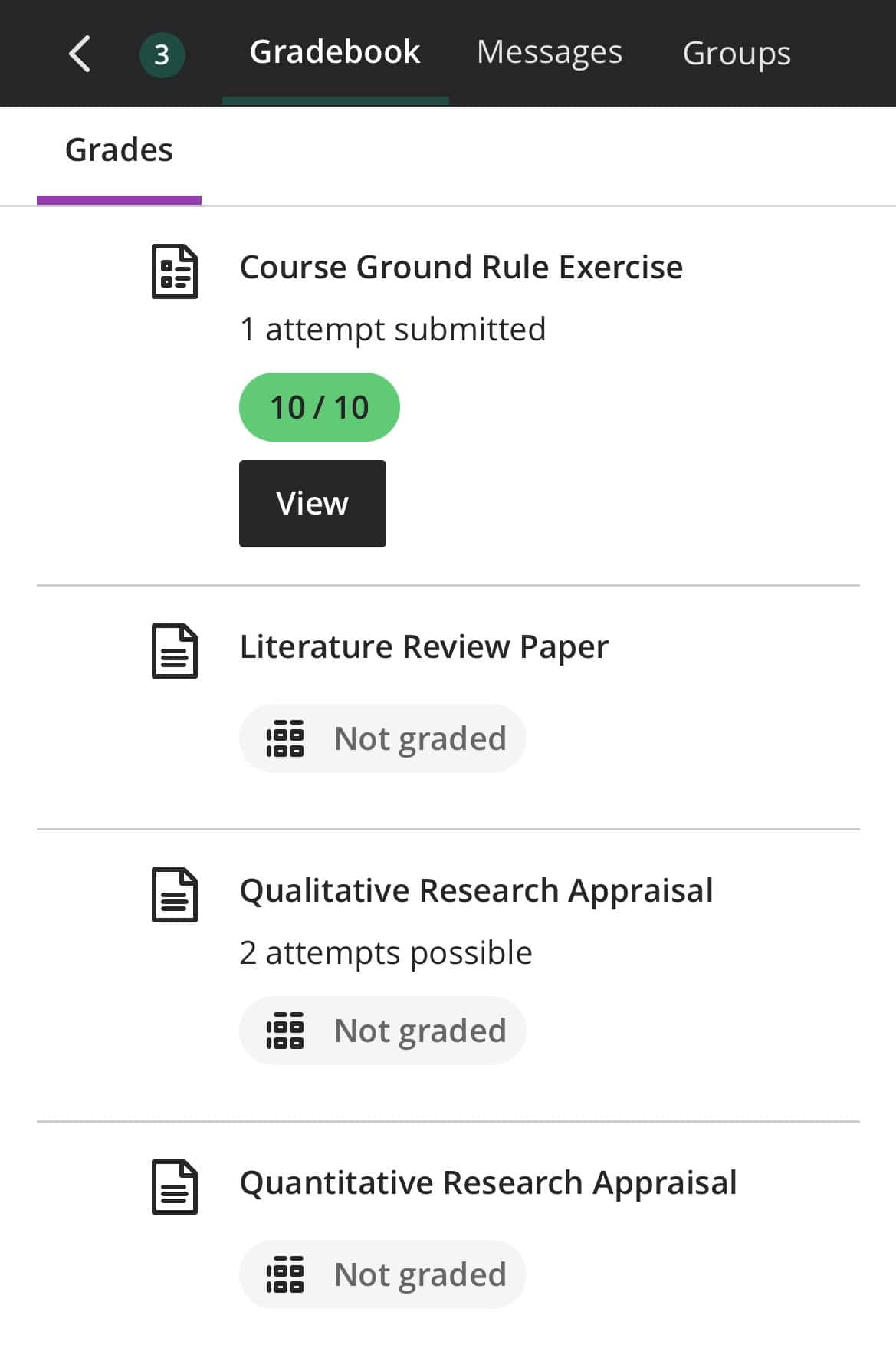 grading screenshot.