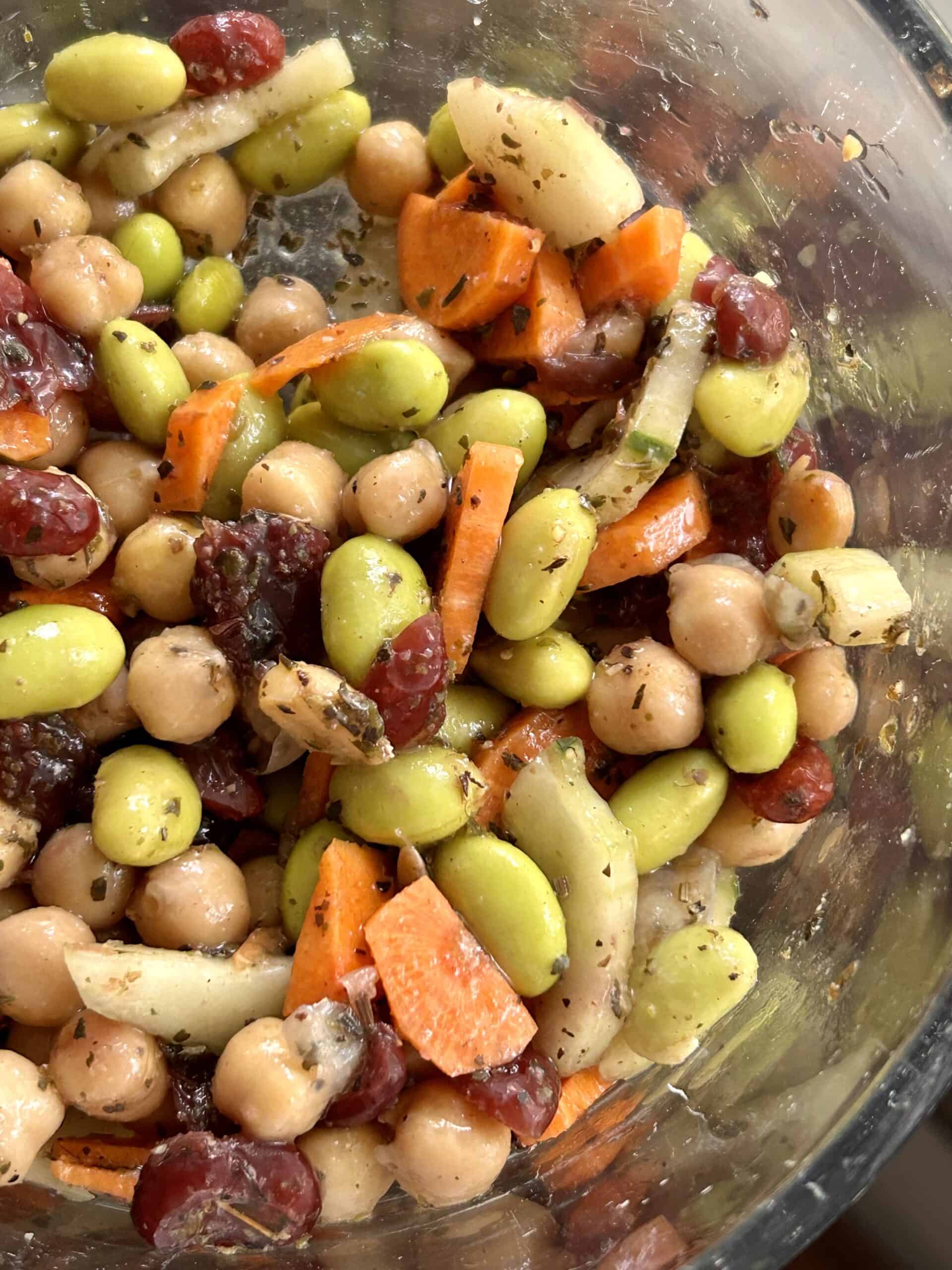 chickpea salad.