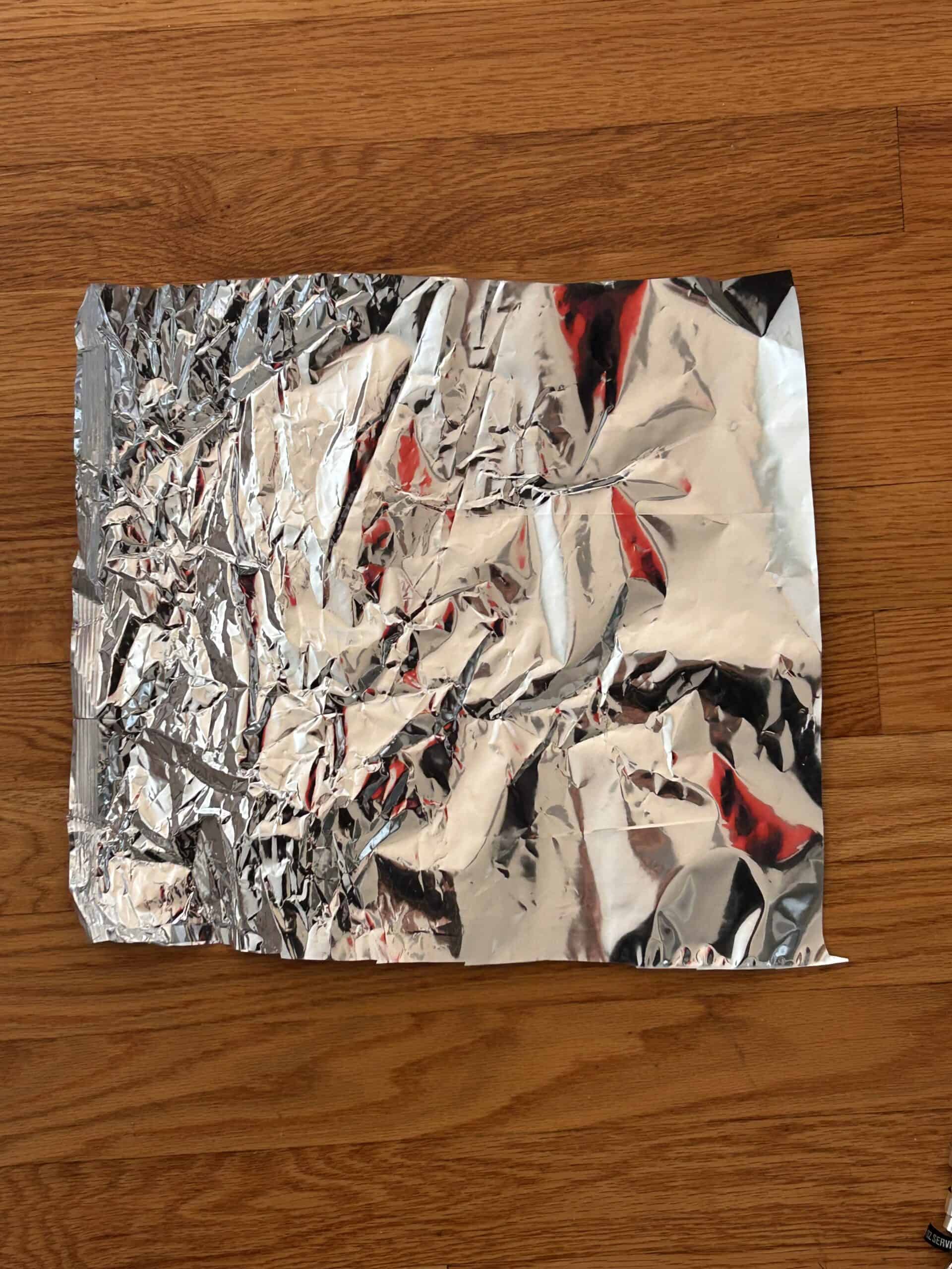 bag cut open.