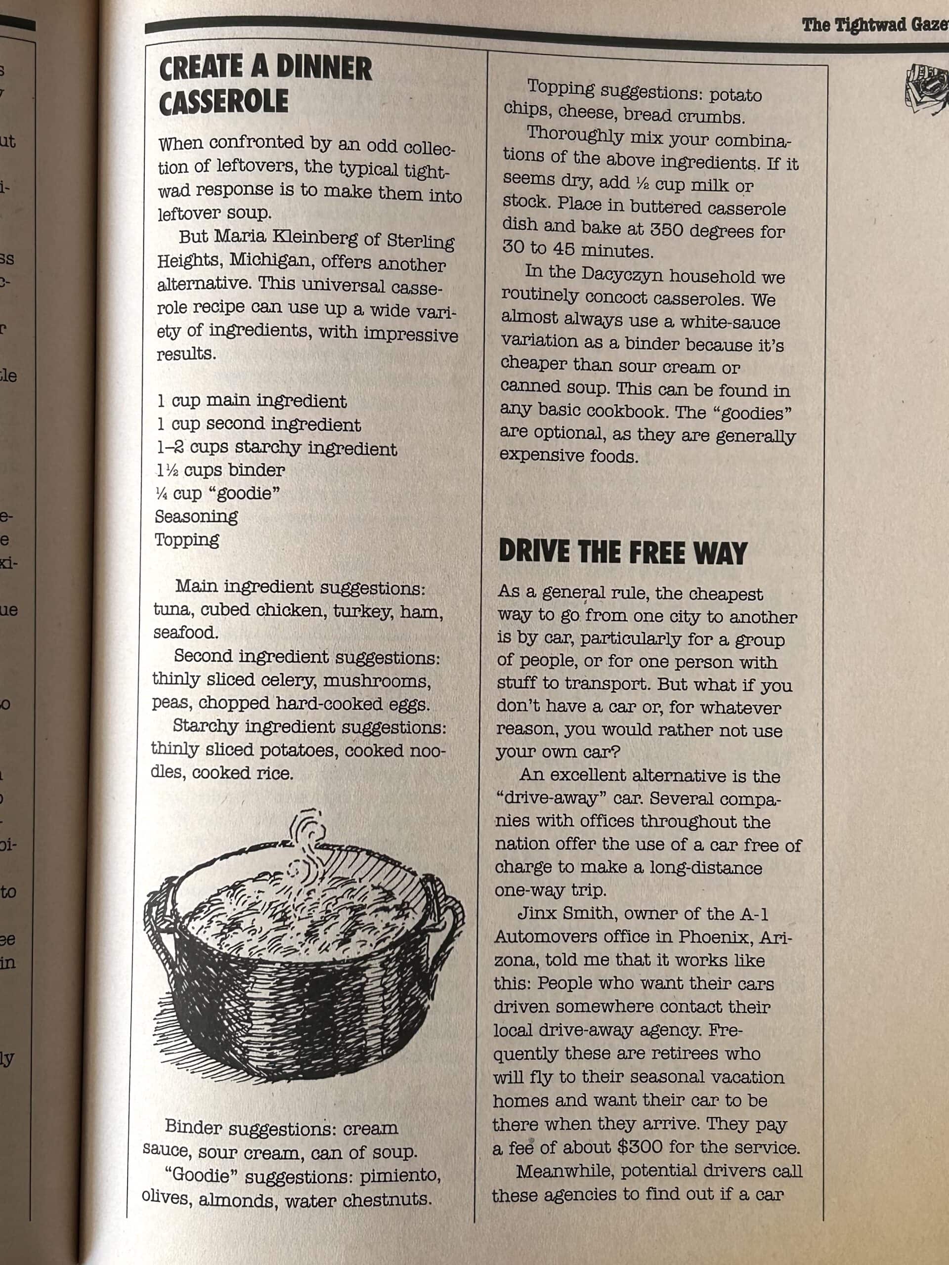 universal casserole recipe.