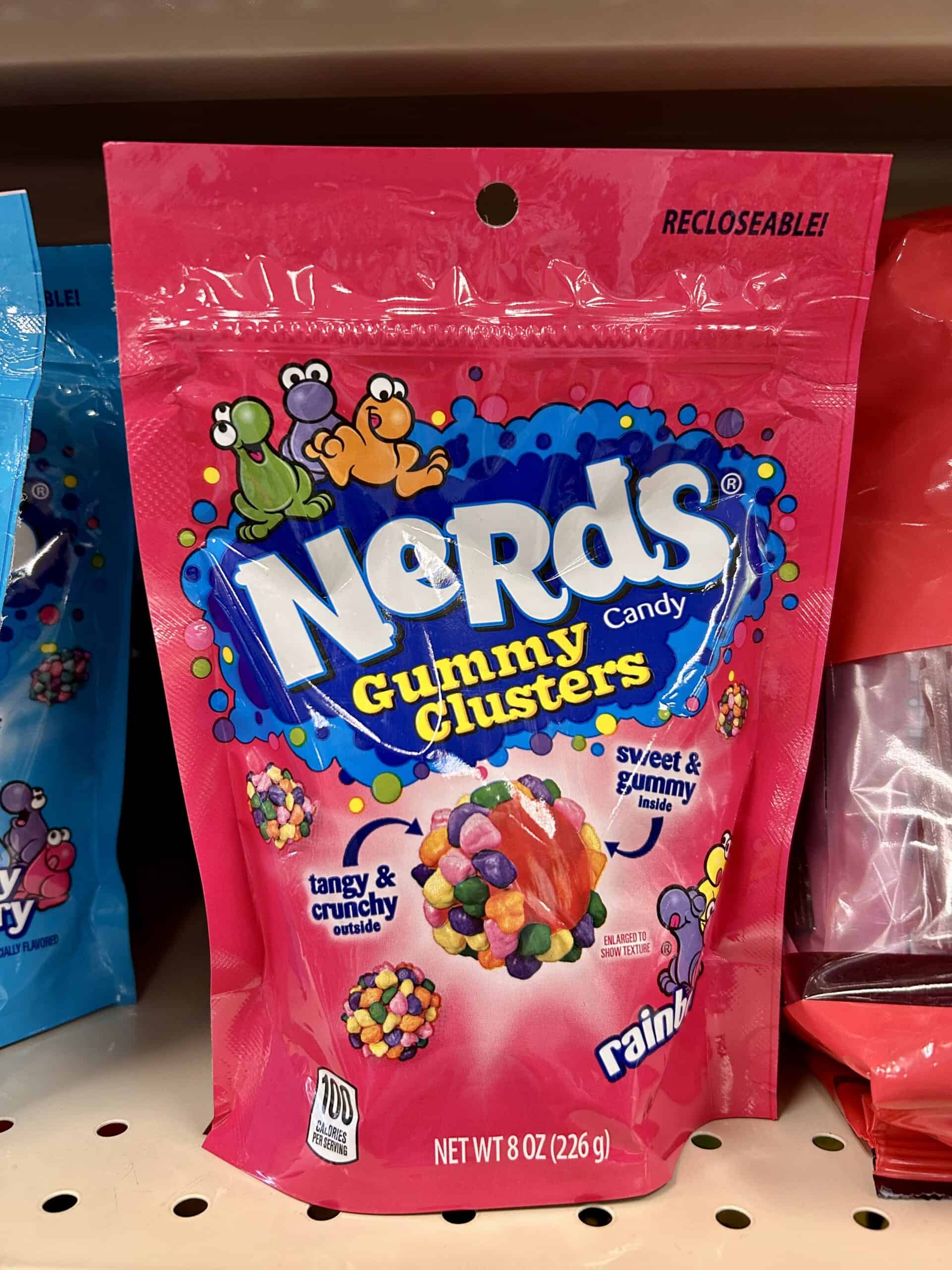 nerds gummy clusters.