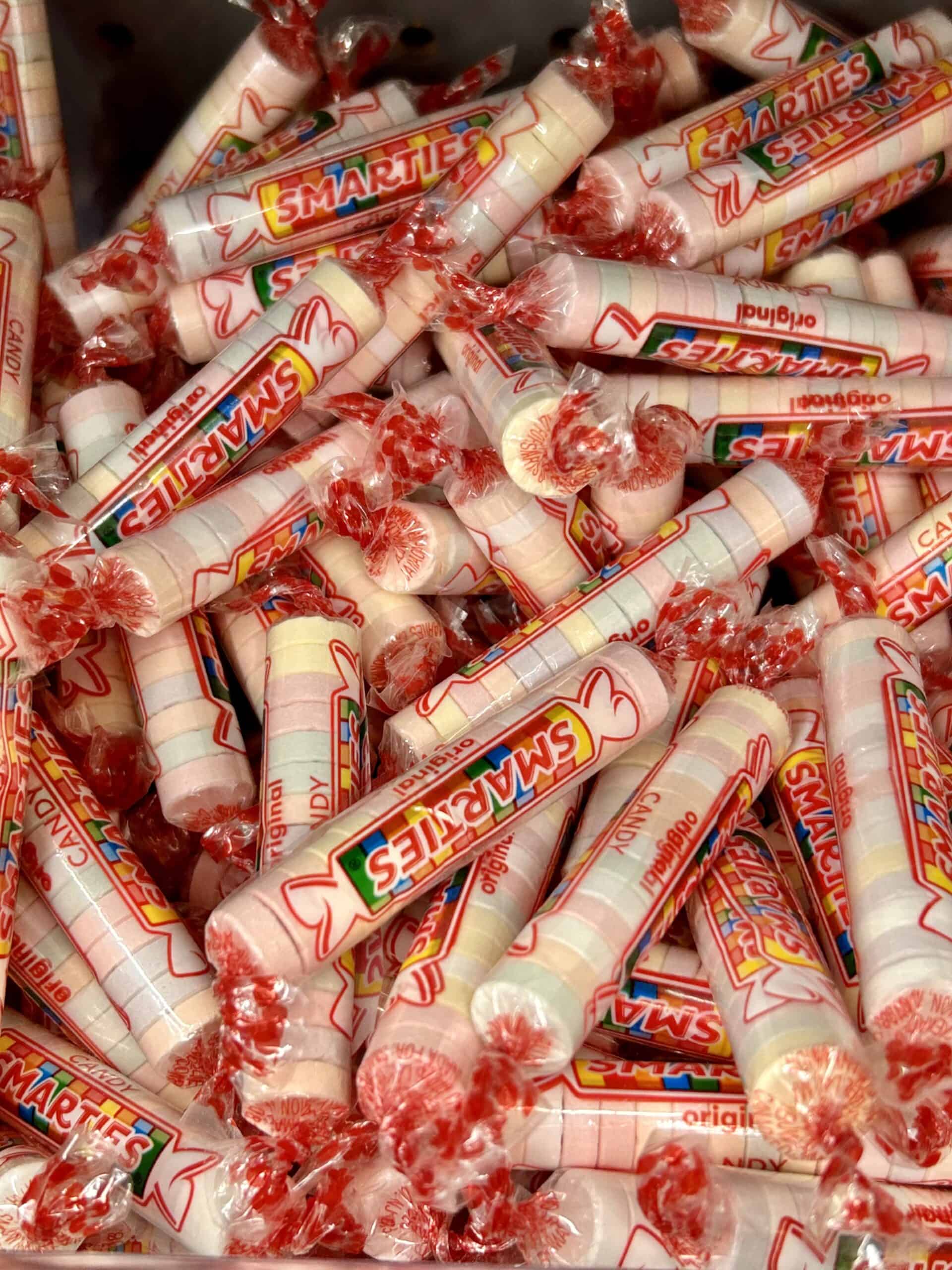 smarties candy.