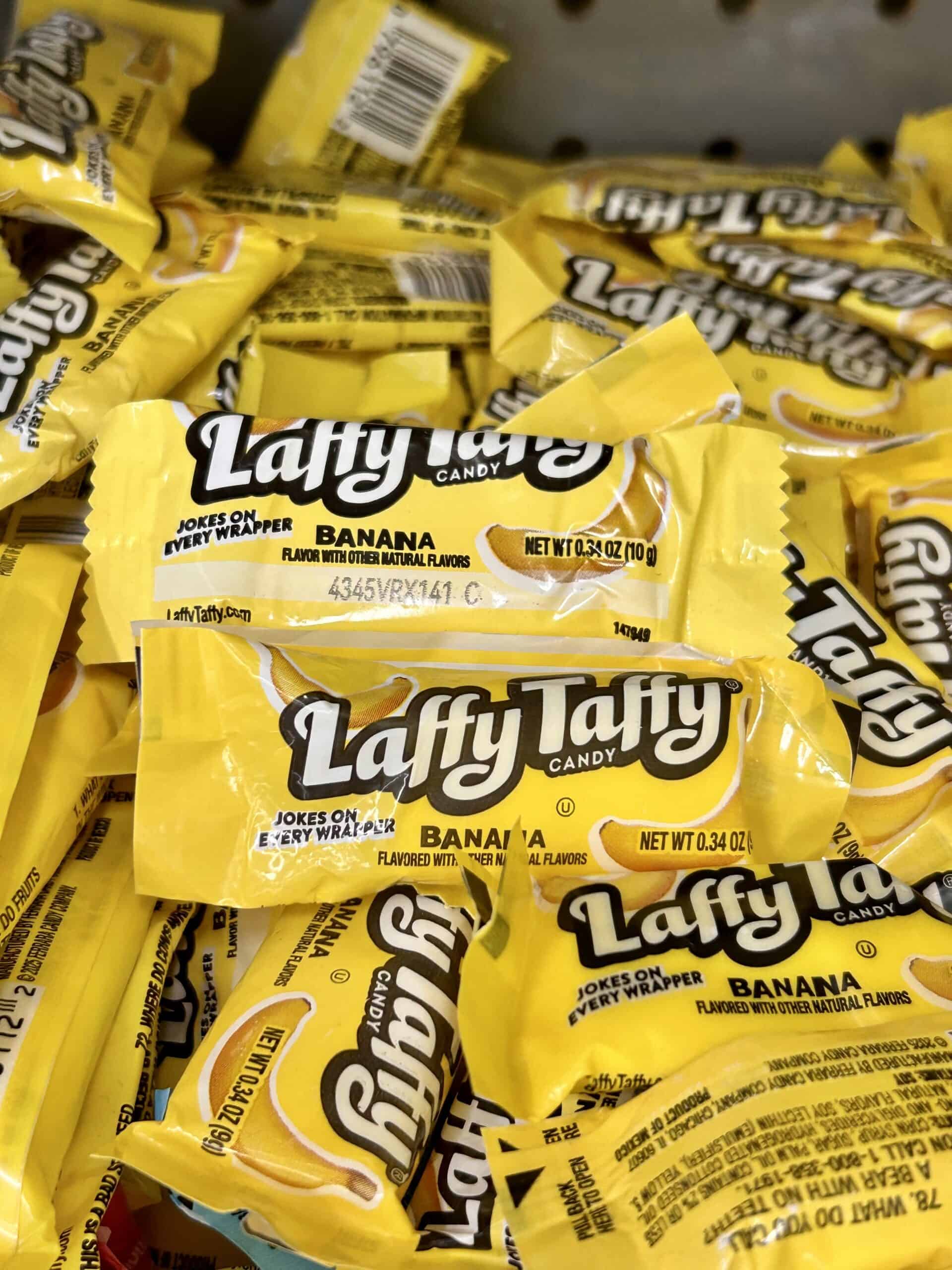 Banana Laffy Taffy.