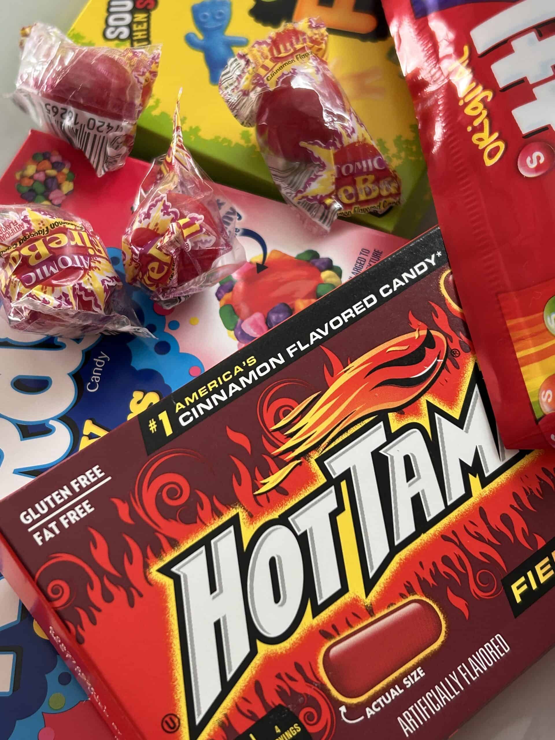 fruity candy.