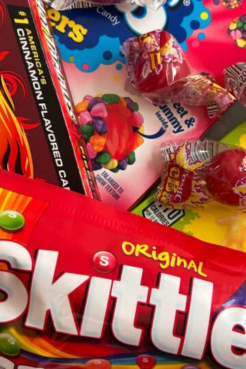 fruity candy.