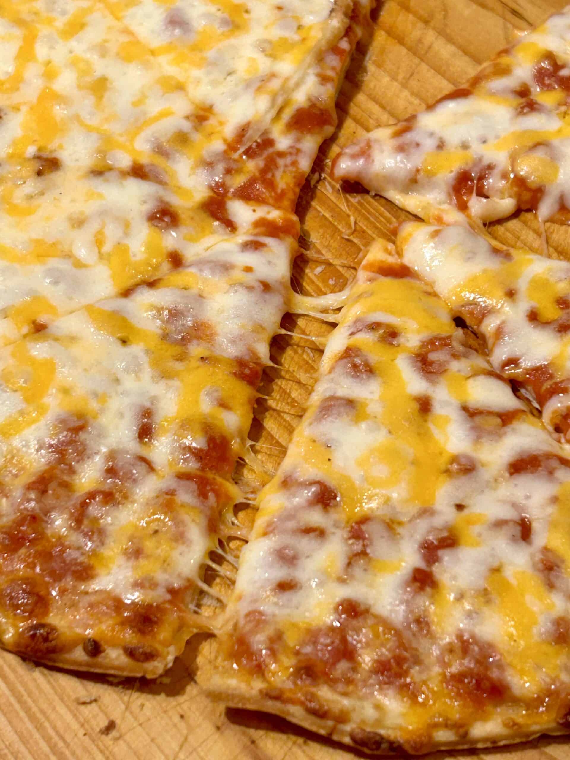 frozen pizza.