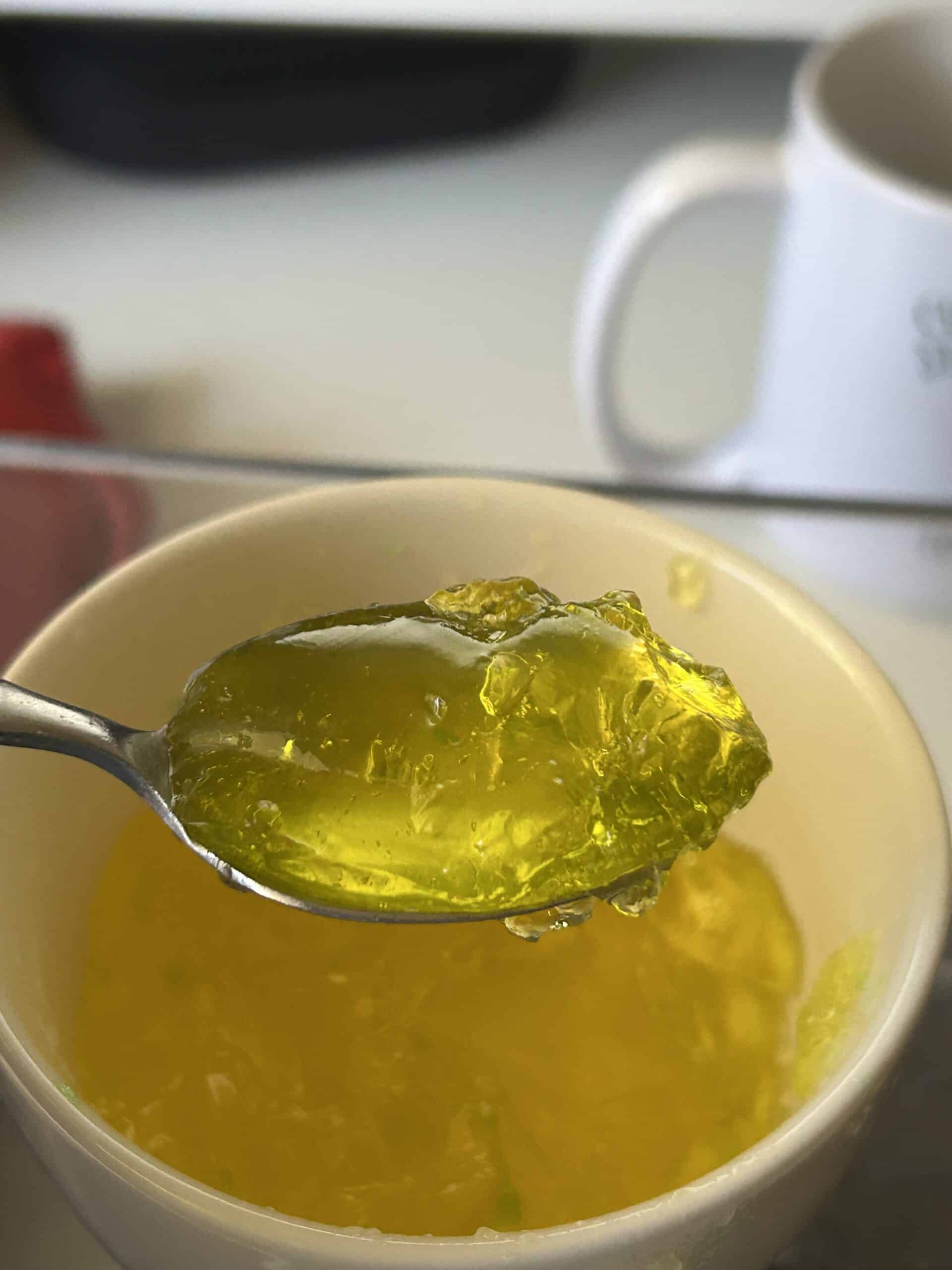 lemon jello.