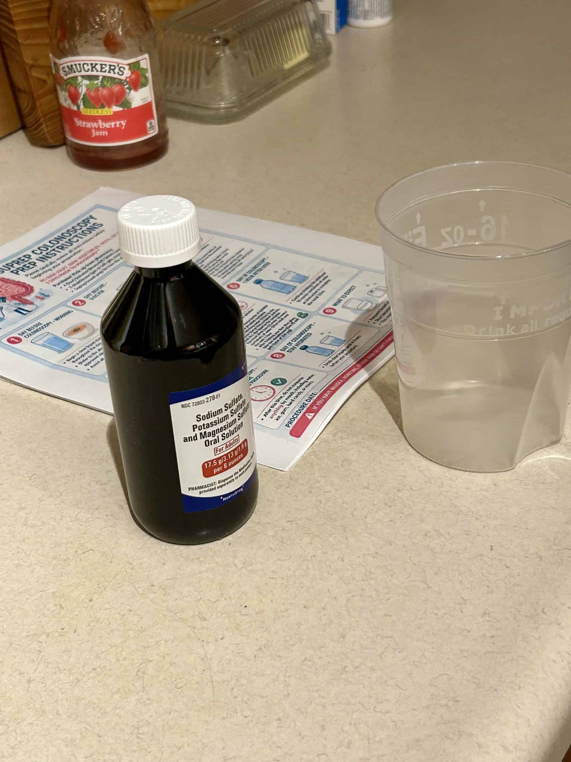 suprep bottle.